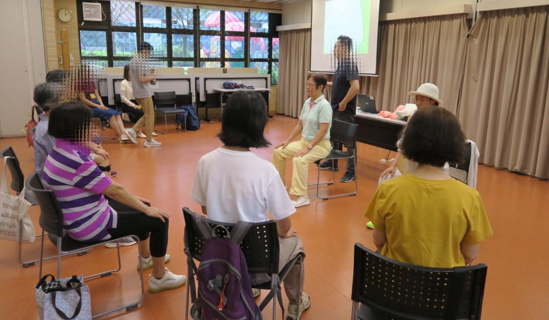 與香港聾人福利促進會合辦身心溝通工作坊 – 第二講之養護脊骨